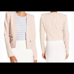 BCBG MAXAZARIA | FLYNN BLAZER IN BARE PINK